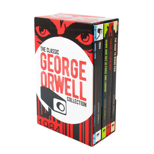 The Classic George Orwell Collection 5 Books Box Set Edition - Animal Farm, 1984, The Road to Wigan Pier, Homage to Catalonia and More