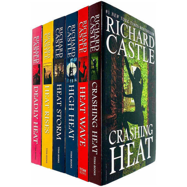 Richard Castle Nikki Heat Series 6 Books Collection Set