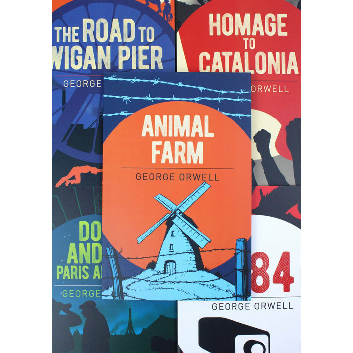 The Classic George Orwell Collection: 5-Book paperback boxed set