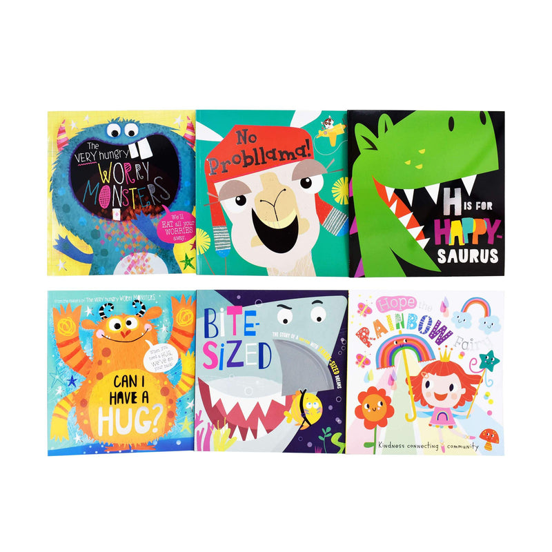 The Very Hungry Worry Monsters & Friends 6 Books Set With Bag