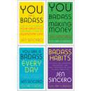 You Are A Badass Series 4 Books Collection Set by Jen Sincero
