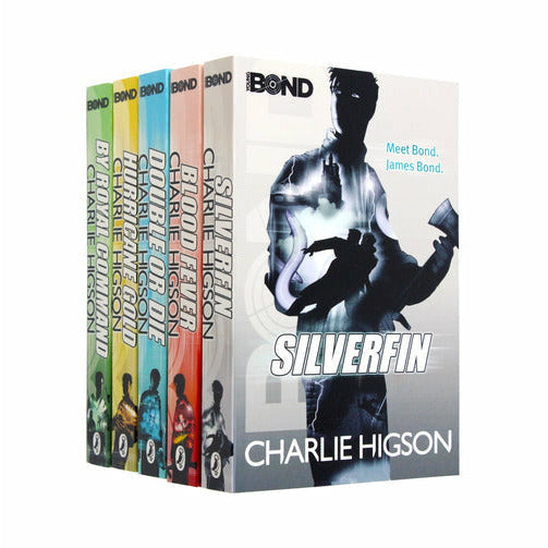 Young Bond Series Collection Charlie Higson 5 Books Set