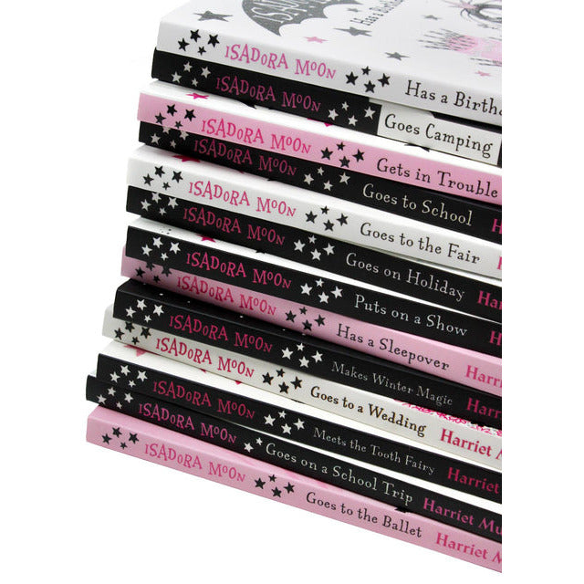 Harriet Muncaster Isadora Moon Collection 13 Books Set ( Has a Birthday, Goes Camping , Gets in Trouble &amp; Many More!)