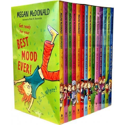 Megan Mcdonald The Judy Moody Collection 14 Books Collection Slipcase Set - books 4 people
