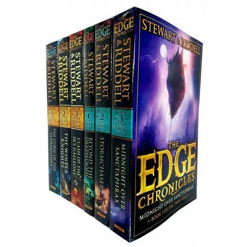 The Edge Chronicles Series 6 Books Collection Set 3 Books Of The Quint Saga And 3 Books Of Twig Saga - books 4 people
