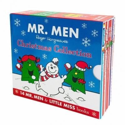 Mr Men And Little Miss Christmas 14 Childrens Books By Roger Hargreaves - books 4 people