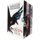 The Raven Cycle Series 4 Books Collection Box Set By Maggie Stiefvater The Raven King Blue Lily Li.. - books 4 people