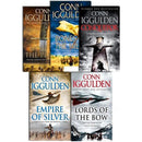 Conqueror Series Collection 5 Books Set By Conn Iggulden Wolf Of The Plains  Lords Of The Bow Bone.. - books 4 people