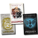 Marie Lu The Legend Trilogy 3 Books Collection Set Legend Prodigy Champion - books 4 people