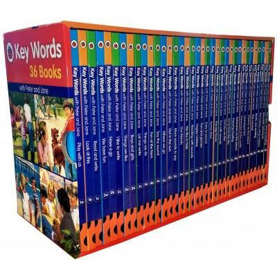 Ladybird Key Words Collection 36 Books Box Set - books 4 people