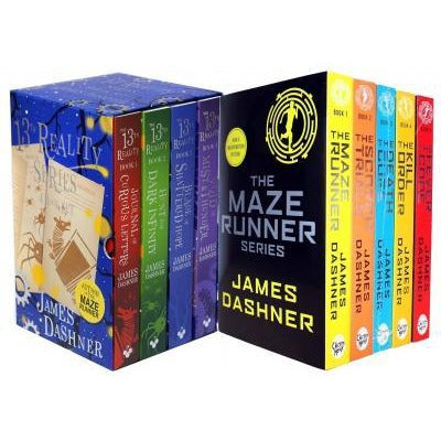 James Dashner 9 Books Collection Set Maze Runner 13th Reality - books 4 people