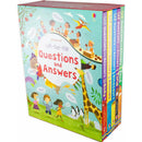 Usborne Lift the Flap - Questions And Answers 5 Books Collection Set