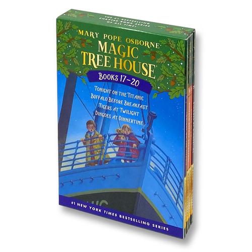 Magic Tree House Series Collection 4 Books Box Set (Books 17-20)